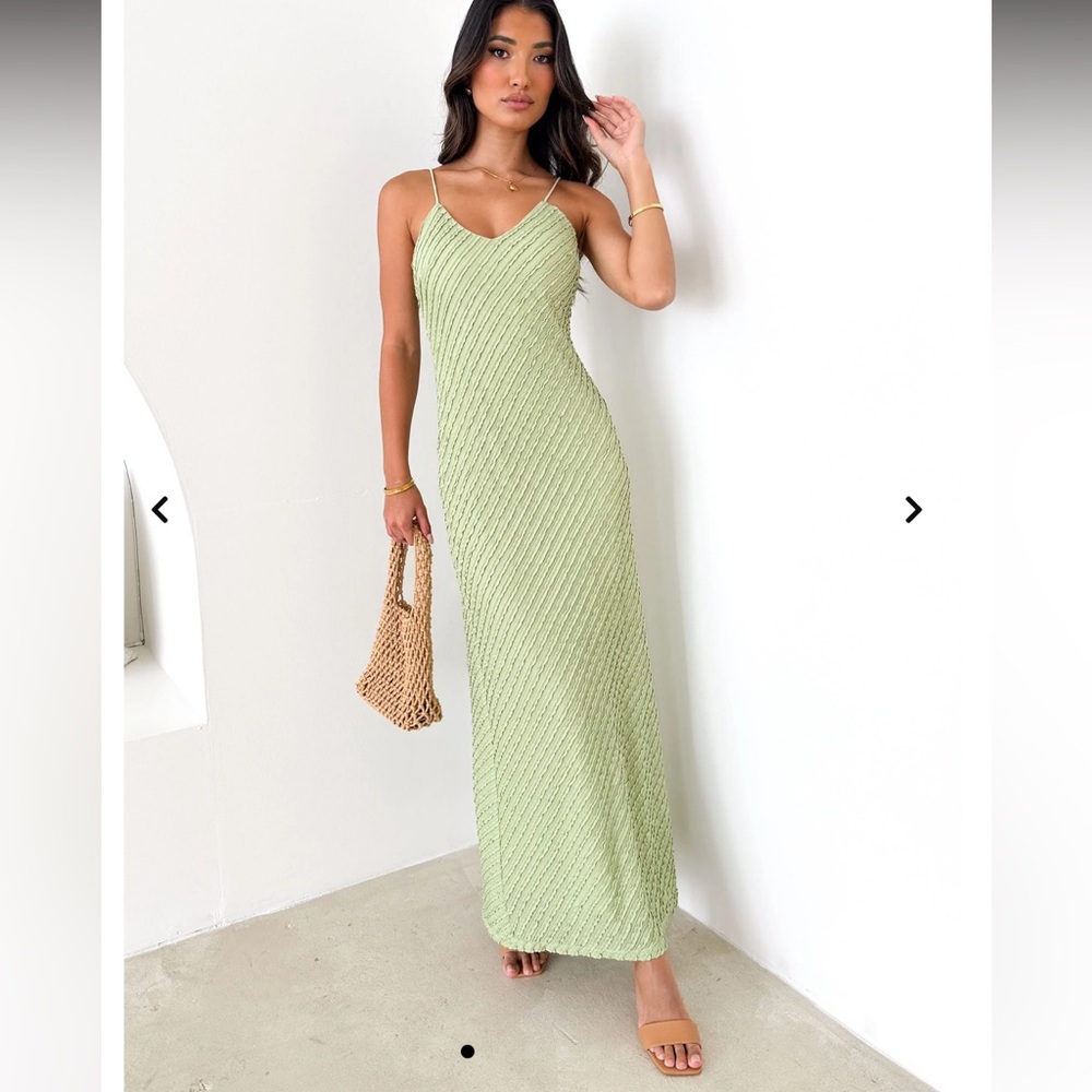 Dacero Maxi Dress - Pistachio